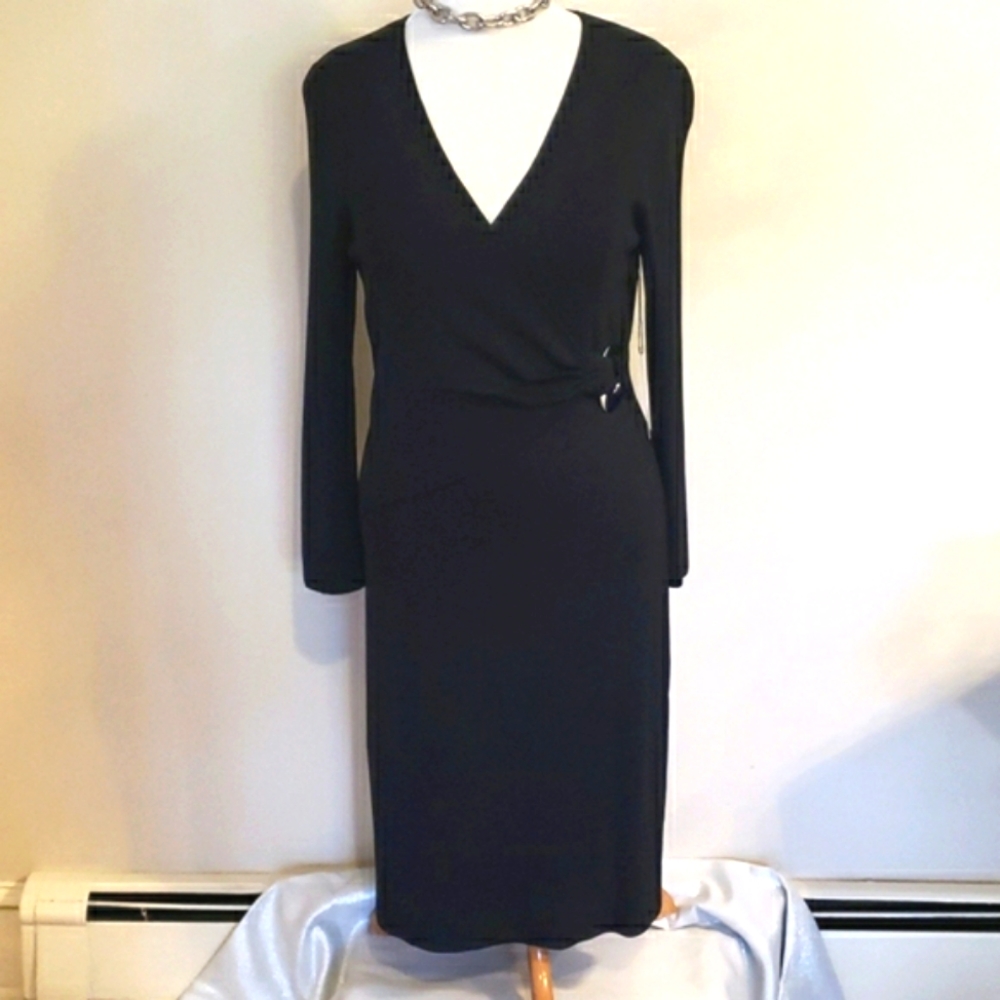 Black Knit Dress
